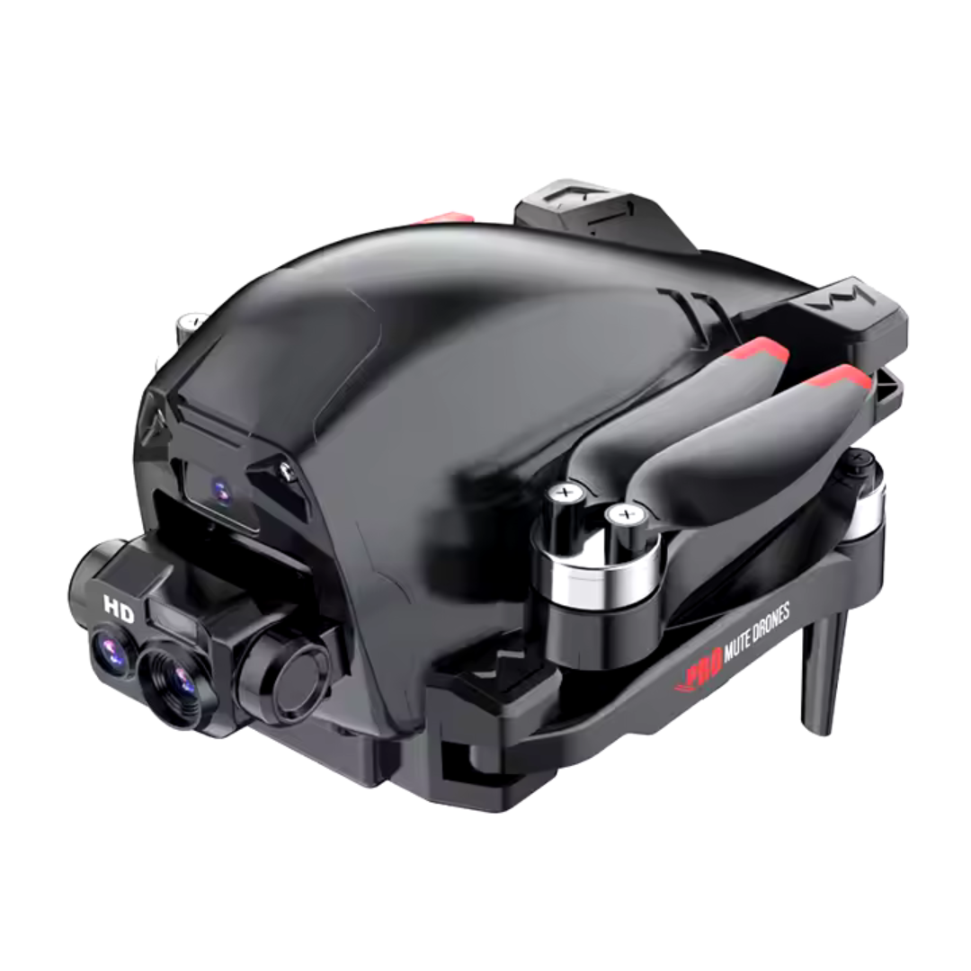 Drona, Camera 4k HD iKlassQeer®, Dual camera, Filmare si Fotografiere, ZOOM 10x, Culori RGB, 25 min, Aplicatie mobila WIFI, Pilotare cu usurinta, Rotire 360 ​​grade, Flux optic de evitare a obstacolelor, Incarcare USB, NEGRU 