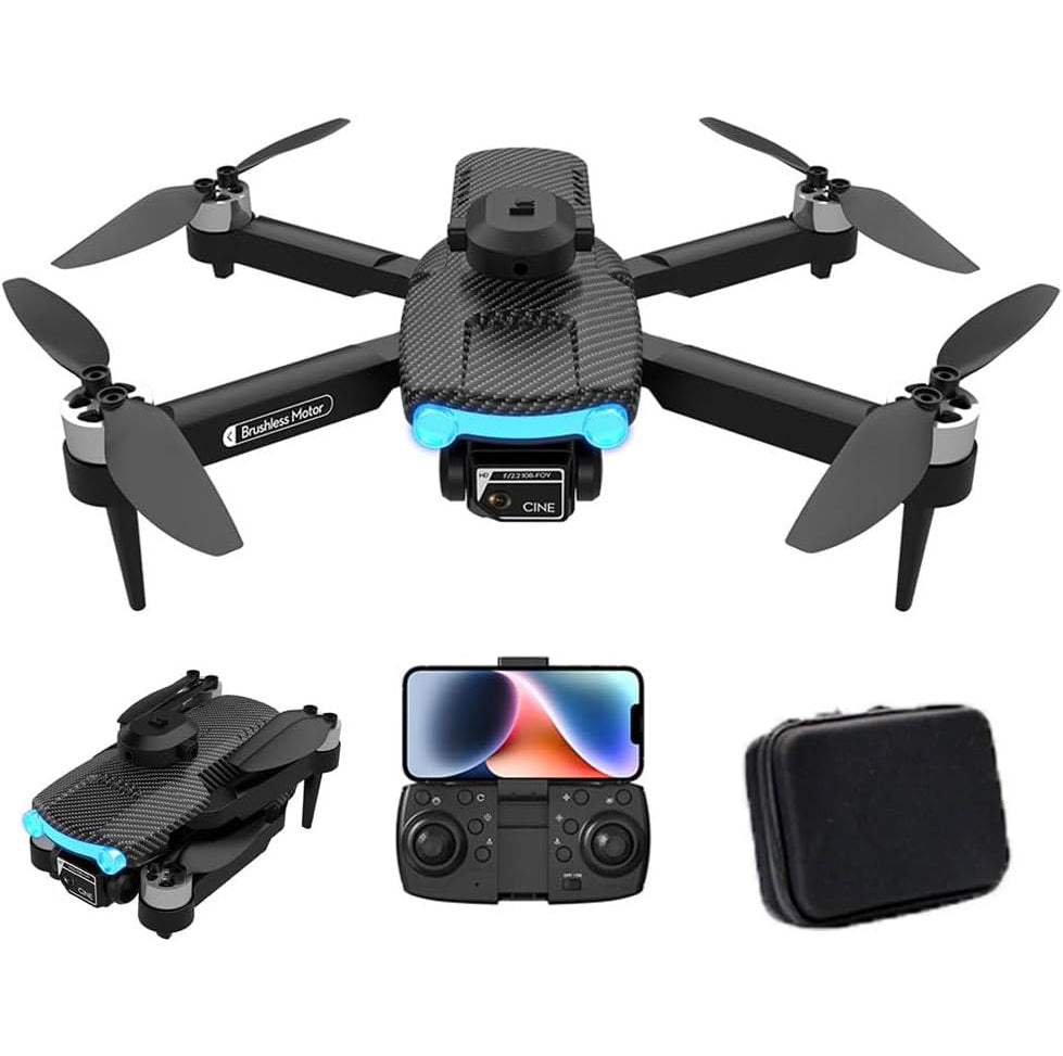 Drona Ultra Performanta cu GPS, camera 4K, Distanta de operare 500, Autonomie 25. 