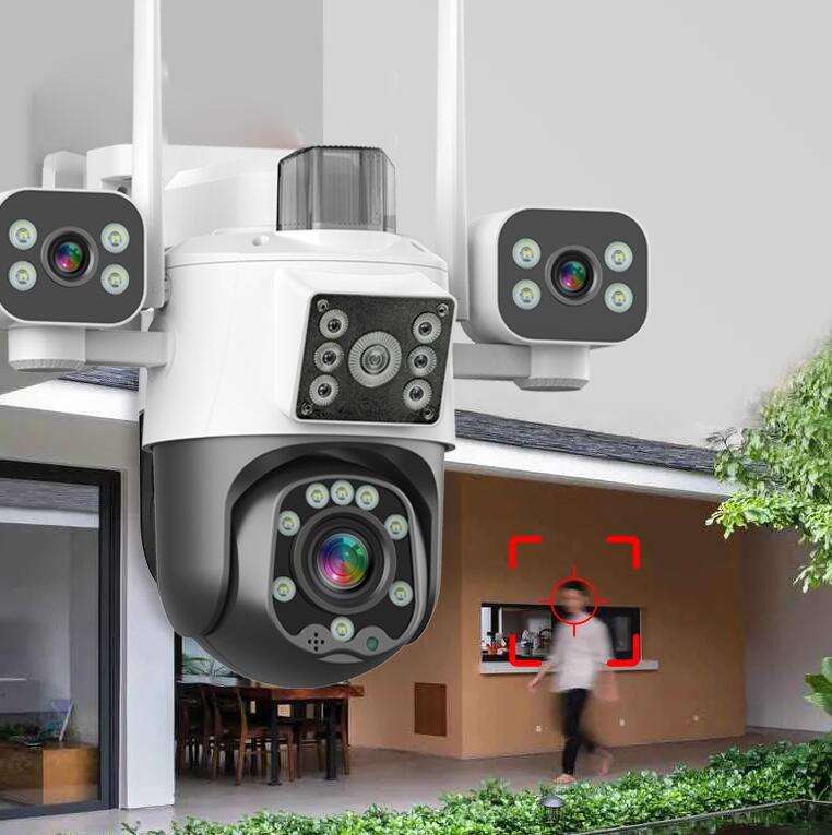 Detalii lentile cameră supraveghere 5MP – PTZ, fixă și rotative 360