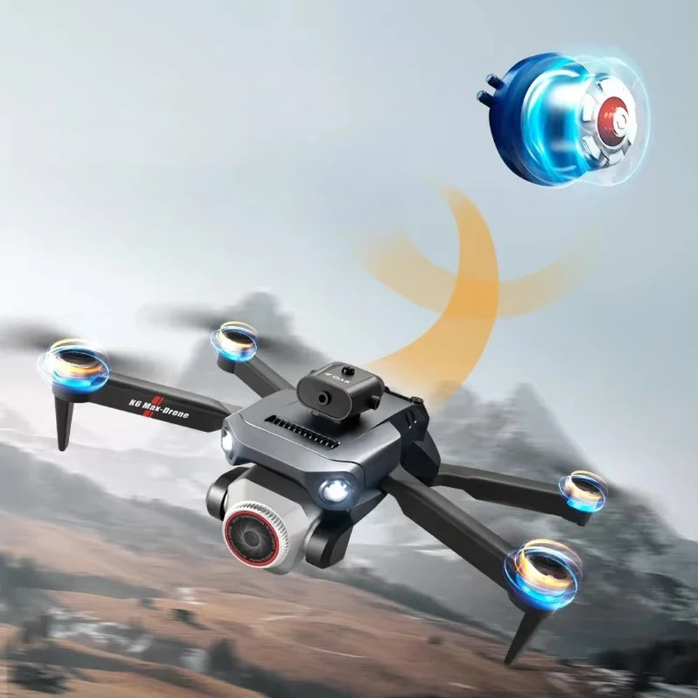 Dronă video pentru începători și pasionați, cu zbor stabil și protecție anti-coliziune.