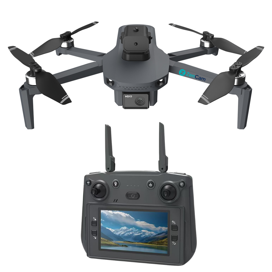 Dronă GPS cu cameră 4K Ultra HD și distanță de zbor 1km