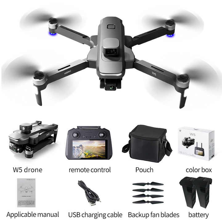 Dronă cu transmisie video 10 km și giroscop 6-axis