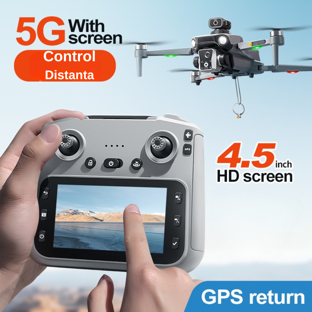 Dronă GPS capabilă să transporte până la 35g, prezentată în zbor stabil