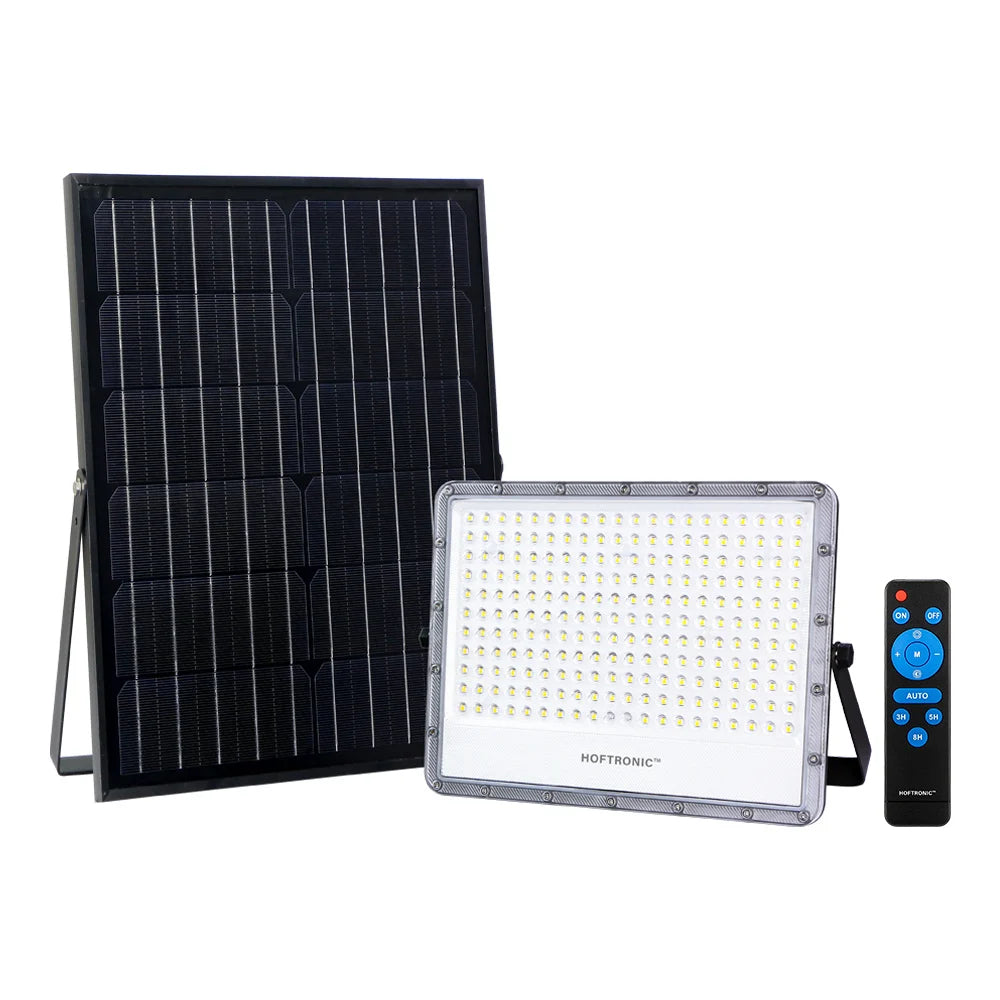 Proiector solar de 1000w cu Senzor de lumina si de miscare, Telecomanda 