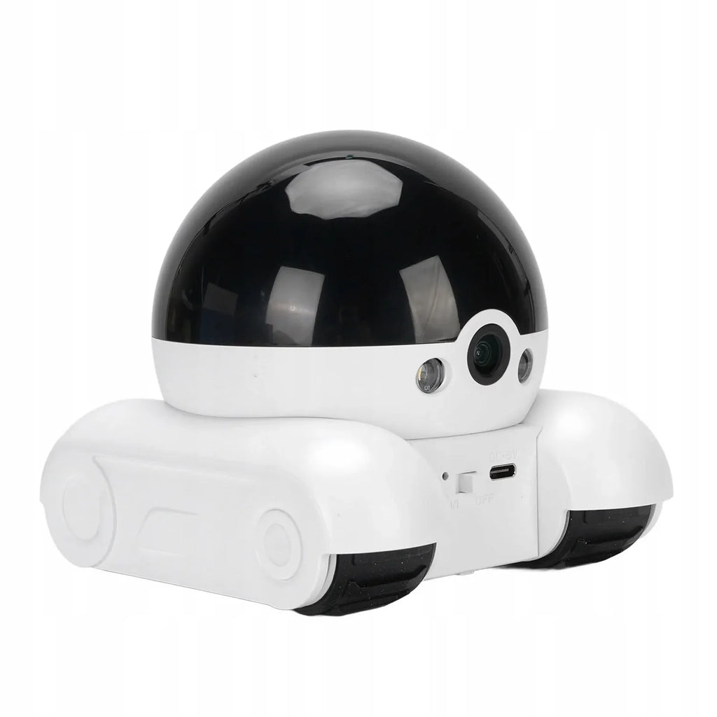 Cameră de supraveghere mobilă WiFi 2x5MP pentru câini, pisici și animale de companie