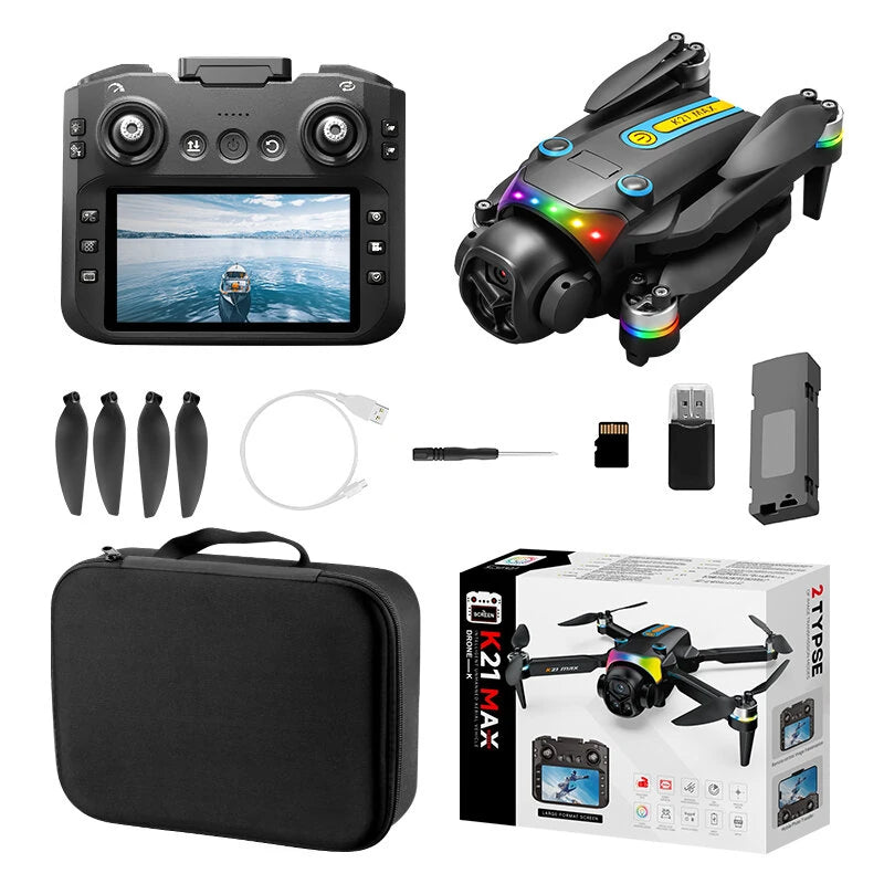 Set complet dronă profesională cu două camere și autonomie de zbor 20 minute